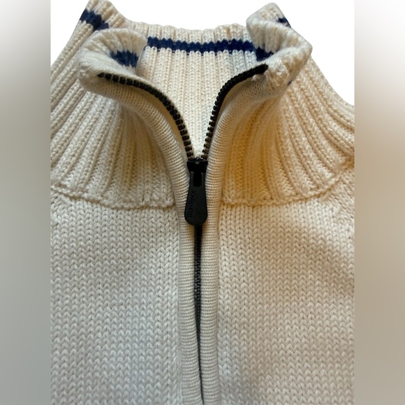 PERONI X ALP N ROCK FAIRISLE 1/4 ZIP SWEATER | IVORY XS - Picture 6 of 15